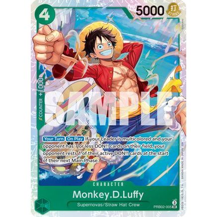 Monkey.D.Luffy - PRB02-005 (PRB02-005) - Premium Booster -The Best- Vol. 2 Foil