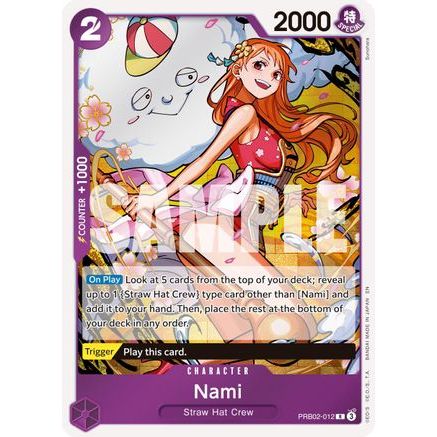 Nami (PRB02-012) - Premium Booster -The Best- Vol. 2 Foil