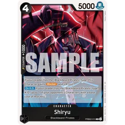 Shiryu (PRB02-015) - Premium Booster -The Best- Vol. 2 Foil
