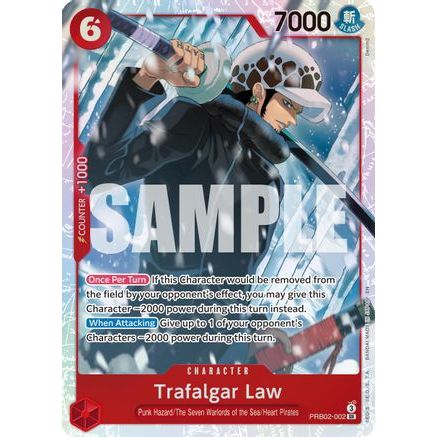 Trafalgar Law - PRB02-002 (PRB02-002) - Premium Booster -The Best- Vol. 2 Foil