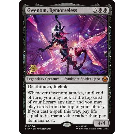 Gwenom, Remorseless (PRE-056) - Prerelease Cards Foil