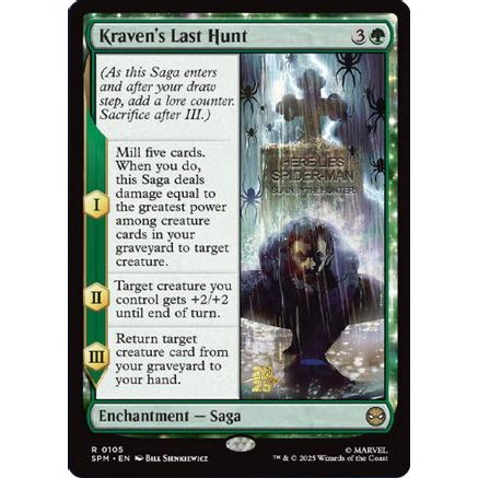 Kraven's Last Hunt (PRE-105) - Prerelease Cards Foil