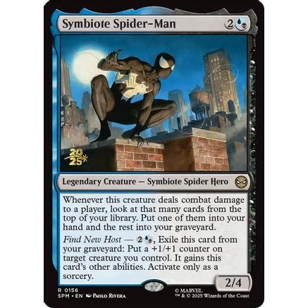 Symbiote Spider-Man (PRE-156) - Prerelease Cards Foil