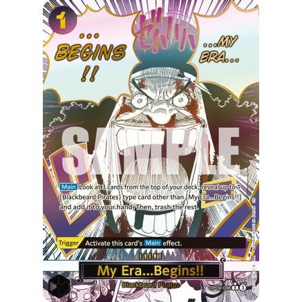 My Era...Begins!! (Alternate Art) (OP09-096) - Premium Booster -The Best- Vol. 2 Foil