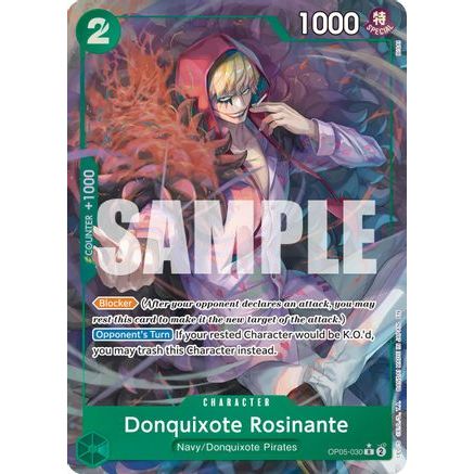 Donquixote Rosinante (Alternate Art) (OP05-030) - Premium Booster -The Best- Vol. 2 Foil
