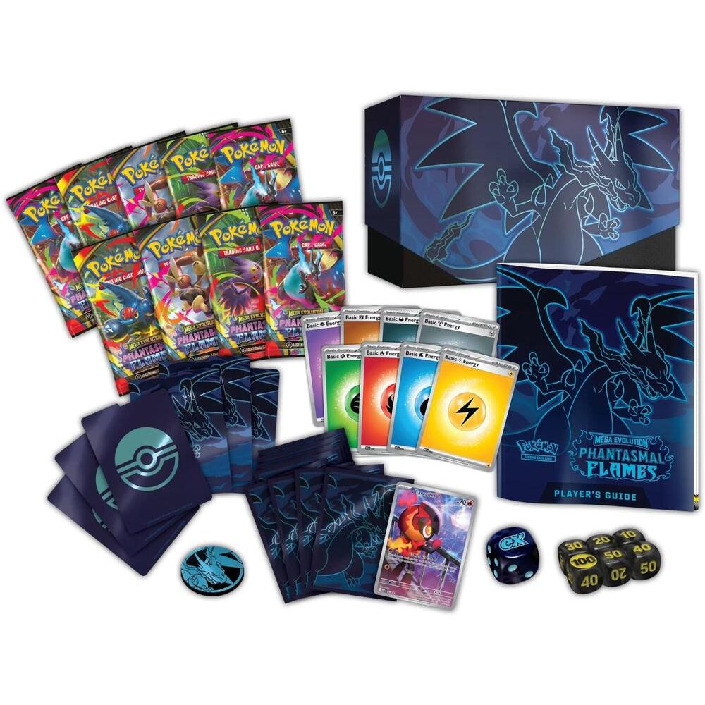 Pokemon TCG: Mega Evolution: Phantasmal Flames Elite Trainer Box (Preorder Expected Release: 11/14/2025)