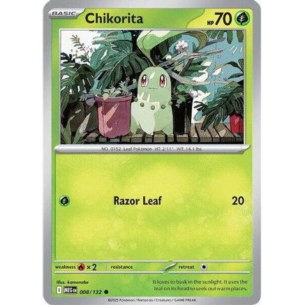 Chikorita 8 - ME01 Mega Evolution