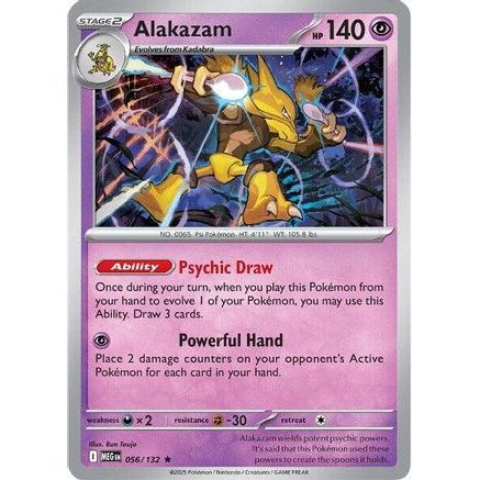 Alakazam 56 - ME01 Mega Evolution Holofoil