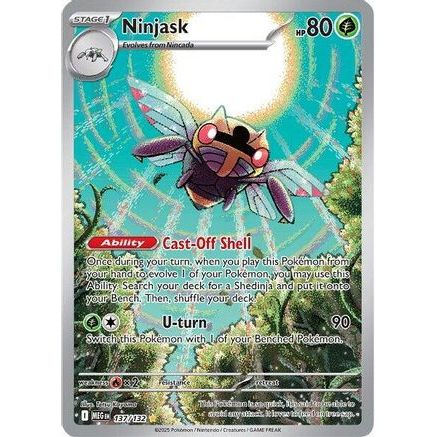 Ninjask - 137/132 137 - ME01 Mega Evolution Holofoil