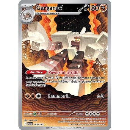 Garganacl - 147/132 147 - ME01 Mega Evolution Holofoil