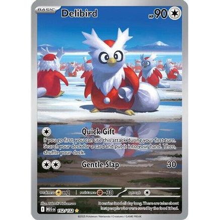 Delibird - 152/132 152 - ME01 Mega Evolution Holofoil