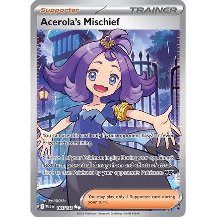 Acerola's Mischief - 165/132 165 - ME01 Mega Evolution Holofoil