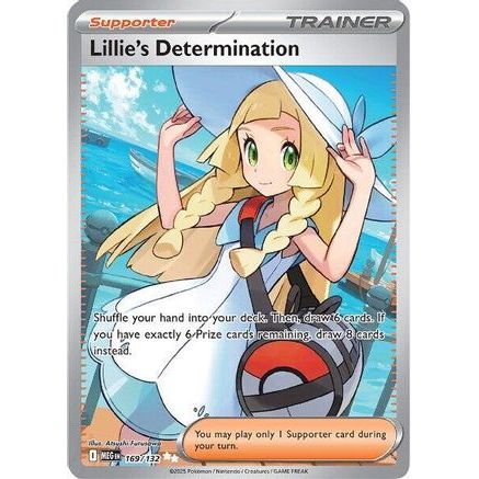 Lillie's Determination - 169/132 169 - ME01 Mega Evolution Holofoil