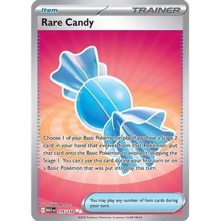 Rare Candy - 175/132 175 - ME01 Mega Evolution Holofoil