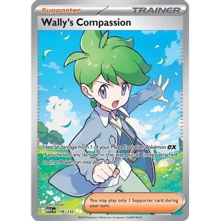 Wally's Compassion - 176/132 176 - ME01 Mega Evolution Holofoil