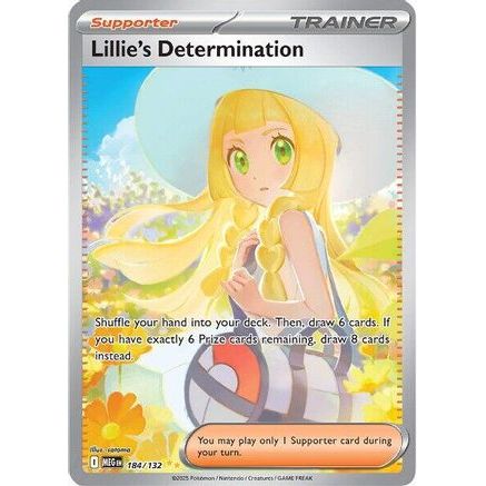 Lillie's Determination - 184/132 184 - ME01 Mega Evolution Holofoil