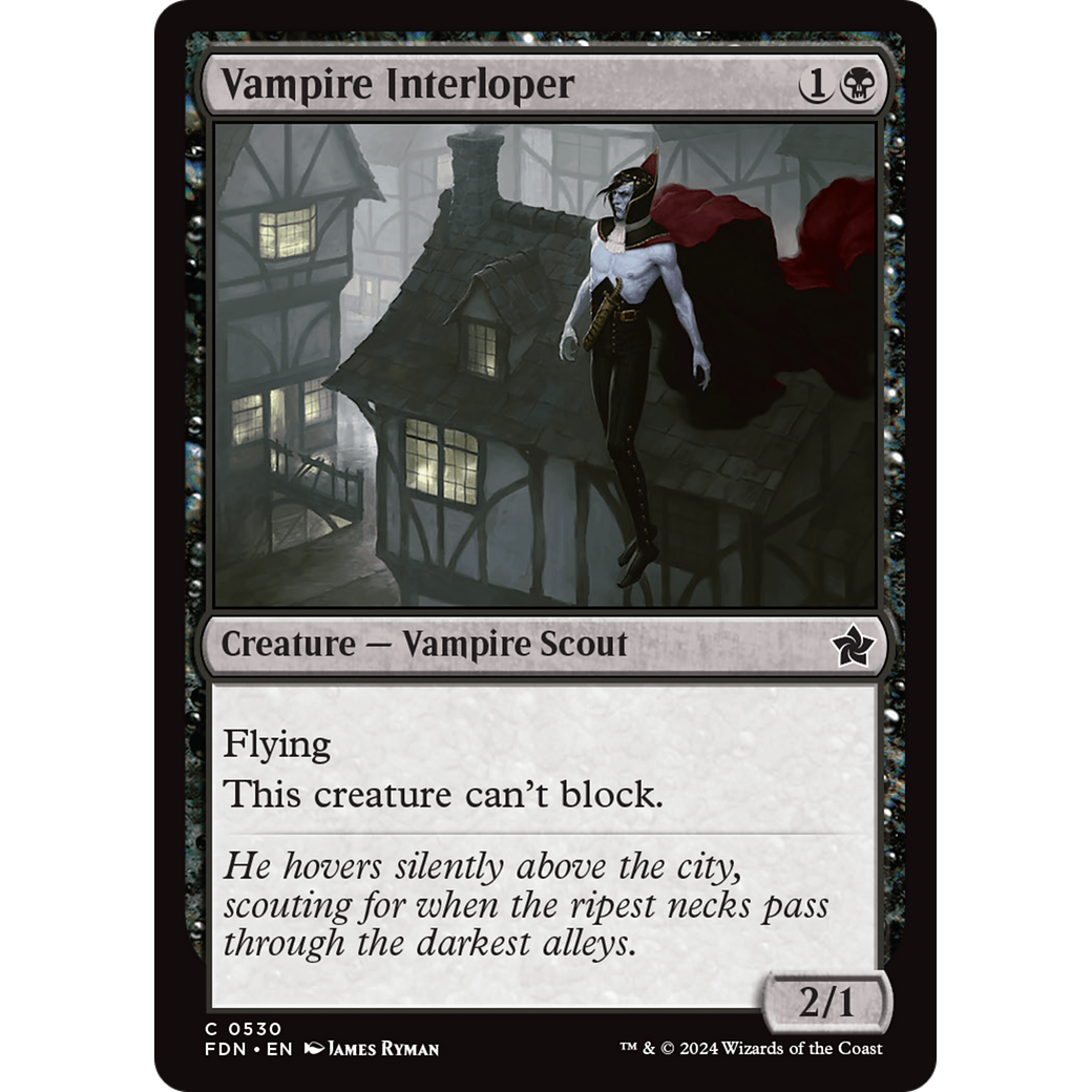Vampire Interloper (FDN-530) - Foundations