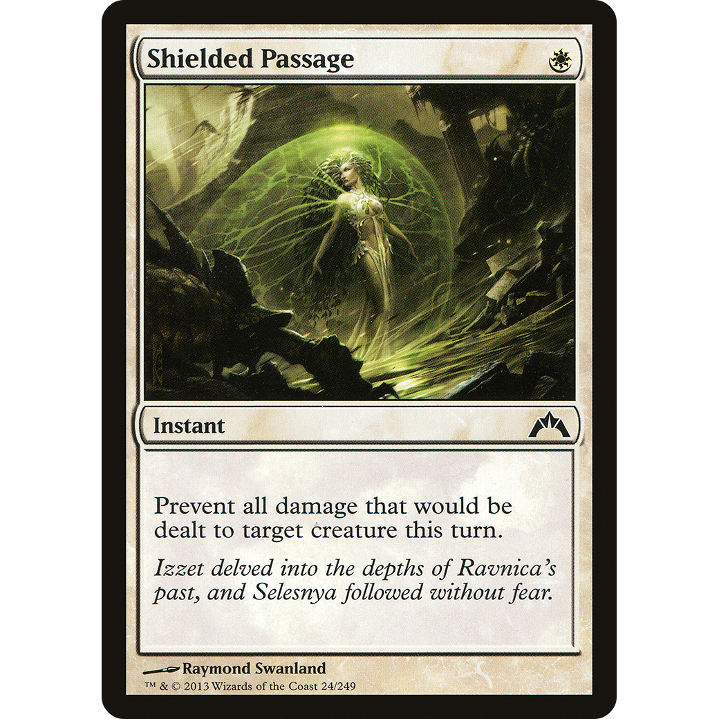 Shielded Passage (GTC-024) - Gatecrash Foil