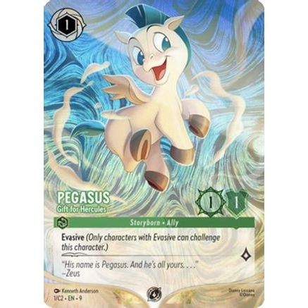 Pegasus - Gift for Hercules (1) - Disney Lorcana Promo Cards