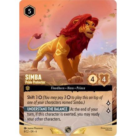 Simba - Pride Protector (8) - Disney Lorcana Promo Cards