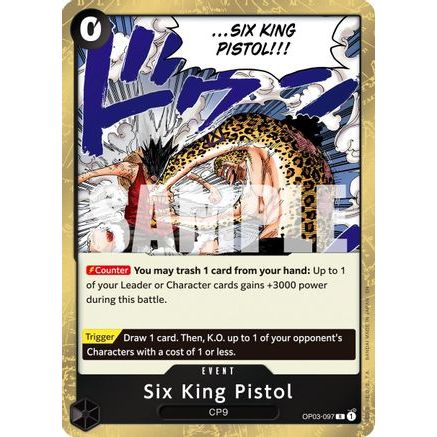 Six King Pistol (Reprint) (OP03-097) - Premium Booster -The Best- Vol. 2 Foil