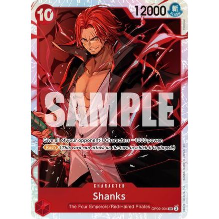 Shanks - OP09-004 (Reprint) (OP09-004) - Premium Booster -The Best- Vol. 2 Foil