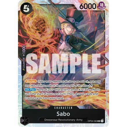 Sabo - OP04-083 (Reprint) (OP04-083) - Premium Booster -The Best- Vol. 2 Foil