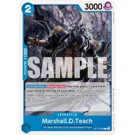 Marshall.D.Teach - ST17-005 (ST17-005) - Premium Booster -The Best- Vol. 2