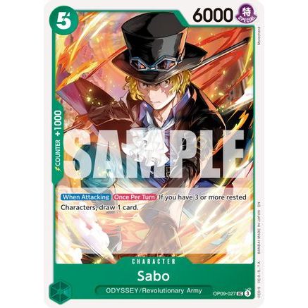 Sabo - OP09-027 (Reprint) (OP09-027) - Premium Booster -The Best- Vol. 2