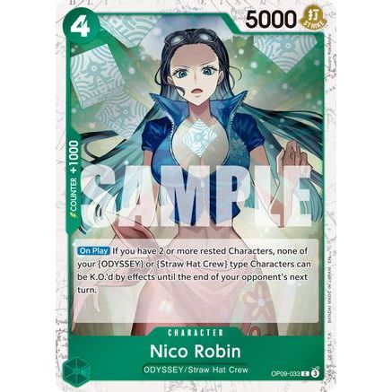 Nico Robin - OP09-033 (Pirate Foil) (OP09-033) - Premium Booster -The Best- Vol. 2 Foil