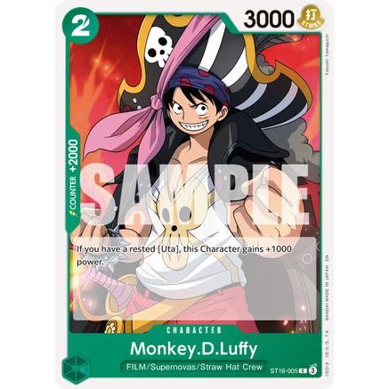 Monkey.D.Luffy - ST16-005 (Reprint) (ST16-005) - Premium Booster -The Best- Vol. 2