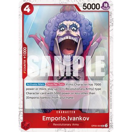 Emporio.Ivankov (Pirate Foil) (OP05-004) - Premium Booster -The Best- Vol. 2 Foil