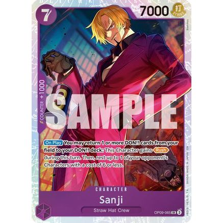 Sanji - OP09-065 (Reprint) (OP09-065) - Premium Booster -The Best- Vol. 2 Foil