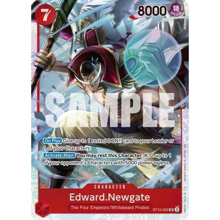Edward.Newgate - ST15-002 (Reprint) (ST15-002) - Premium Booster -The Best- Vol. 2 Foil
