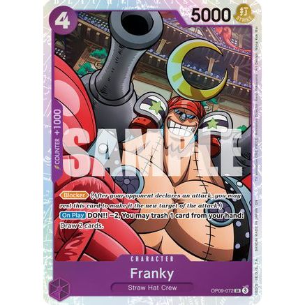 Franky - OP09-072 (Reprint) (OP09-072) - Premium Booster -The Best- Vol. 2 Foil