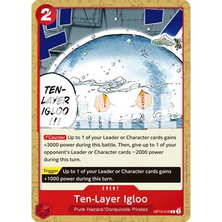 Ten-Layer Igloo (Reprint) (OP10-018) - Premium Booster -The Best- Vol. 2