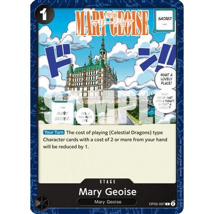 Mary Geoise (Reprint) (OP05-097) - Premium Booster -The Best- Vol. 2