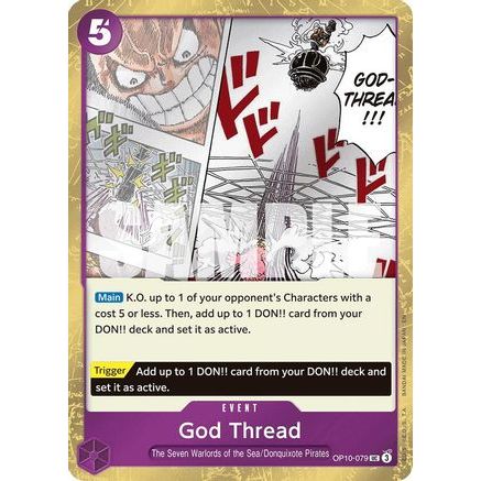 God Thread (Pirate Foil) (OP10-079) - Premium Booster -The Best- Vol. 2 Foil