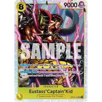 Eustass"Captain"Kid (Reprint) (OP10-112) - Premium Booster -The Best- Vol. 2 Foil