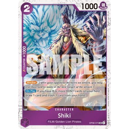 Shiki (Pirate Foil) (OP06-073) - Premium Booster -The Best- Vol. 2 Foil