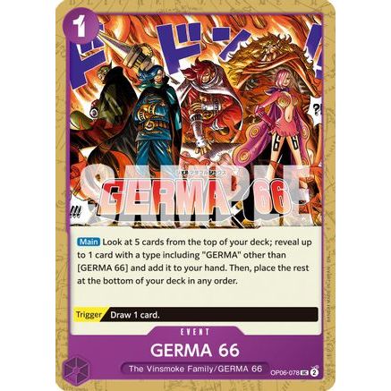 GERMA 66 (Reprint) (OP06-078) - Premium Booster -The Best- Vol. 2