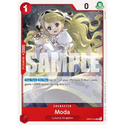 Moda (Reprint) (OP07-014) - Premium Booster -The Best- Vol. 2