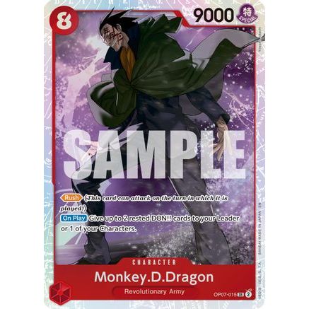 Monkey.D.Dragon (Reprint) (OP07-015) - Premium Booster -The Best- Vol. 2 Foil
