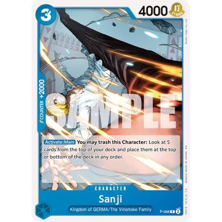 Sanji - P-068 (Reprint) (P-068) - Premium Booster -The Best- Vol. 2