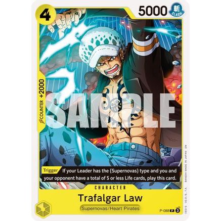 Trafalgar Law - P-088 (Reprint) (P-088) - Premium Booster -The Best- Vol. 2