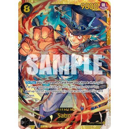 Sabo - OP07-118 (Reprint) (OP07-118) - Premium Booster -The Best- Vol. 2 Foil