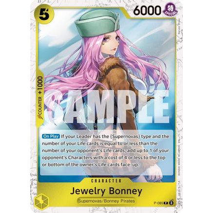 Jewelry Bonney - P-085 (Pirate Foil) (P-085) - Premium Booster -The Best- Vol. 2 Foil