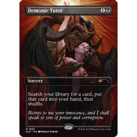 Demonic Tutor (SLD-1856) - Secret Lair Drop Series