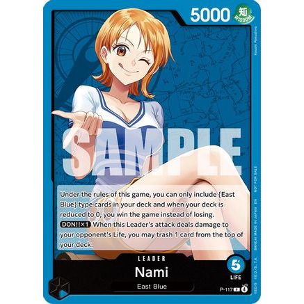 Nami - P-117 (P-117) - One Piece Promotion Cards