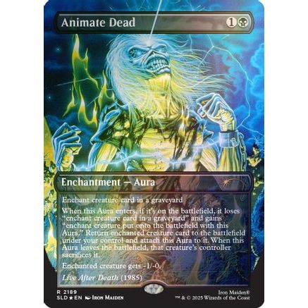 Animate Dead (Rainbow Foil) (SLD-2189) - Secret Lair Drop Series Foil